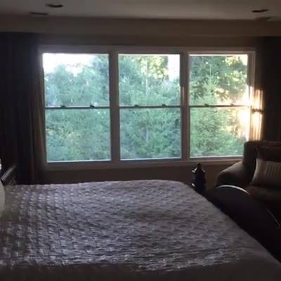 Motorized drapes and shades! #idfblive