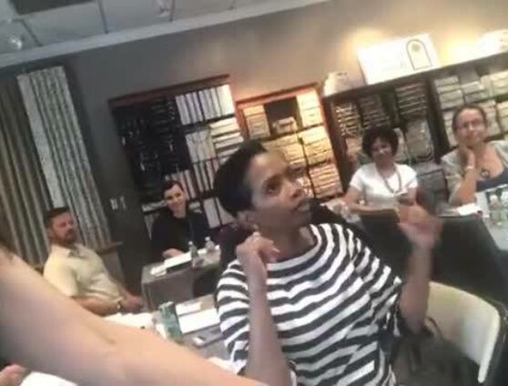 FBLive Flash Mob with Nicole Heymer talking about branding your interior design firm!!