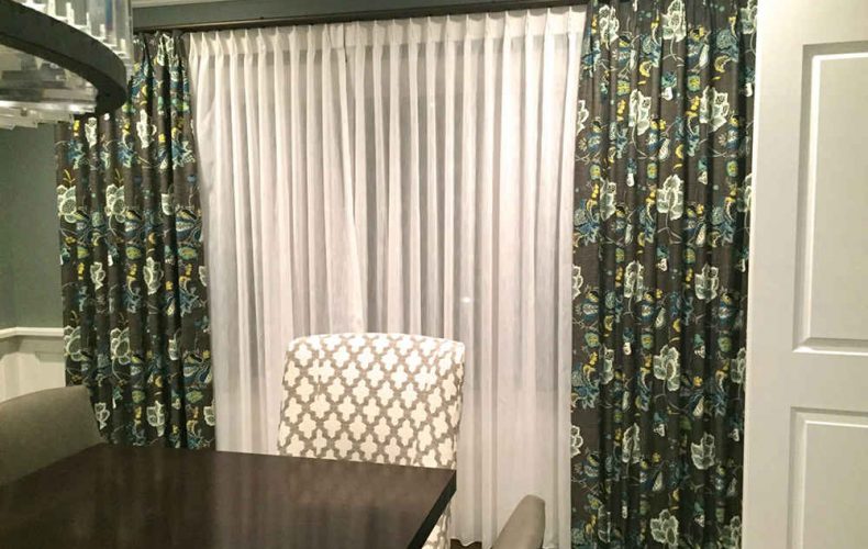 Double Rod Drapes And Sheers