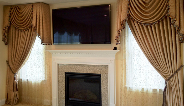 curtains and tv window treatments