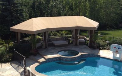 Custom Cabanas and Freestanding Awnings
