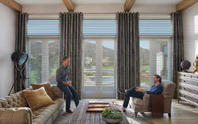 Hunter Douglas Silouette With Drapes