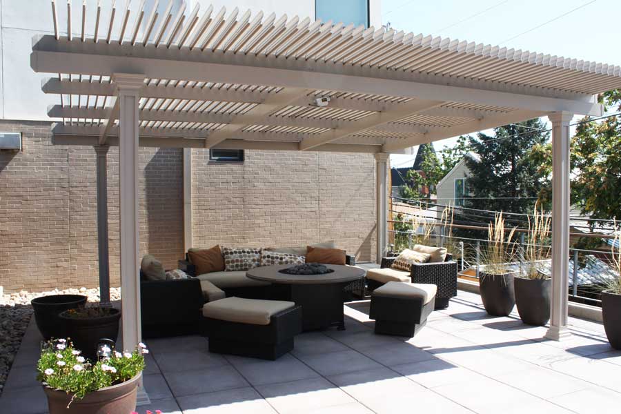 Sun Shade Motorized Louvered Roof Retractable Pergola