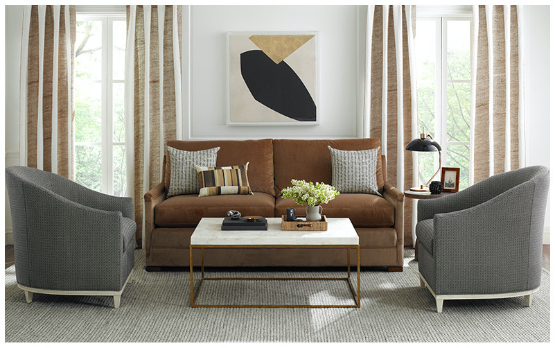 Photo Credit Curated Kravet Living Room