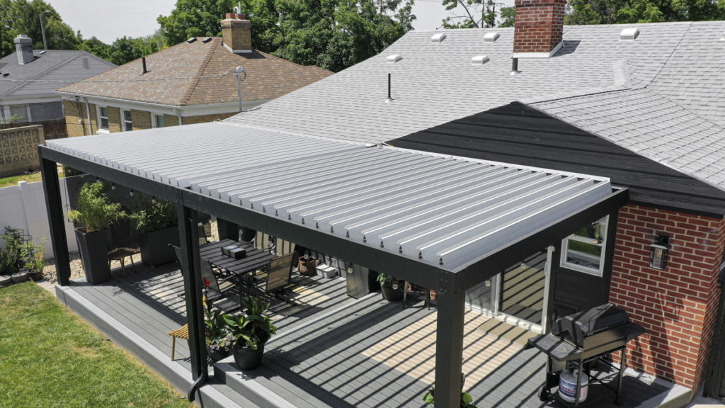 northern NJ louvered roof open window works