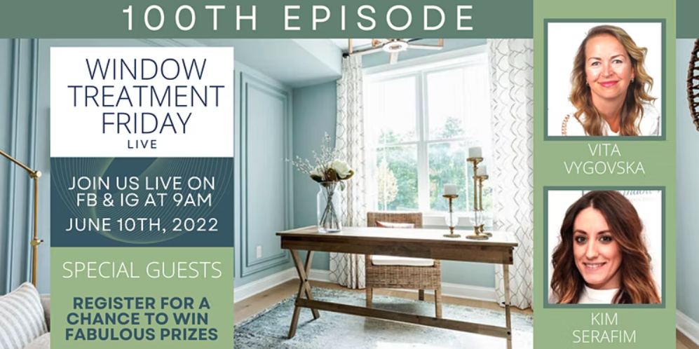 Window Treatment Friday Live's 100th Episode